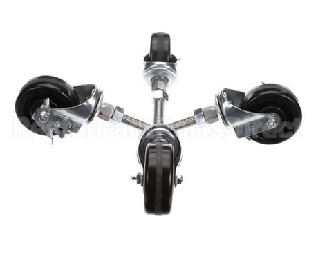 2954.SET4 Hardt Caster Swivel 4 Adj.c/Set Blaz