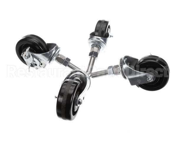 2954.SET4 Hardt Caster Swivel 4 Adj.c/Set Blaz