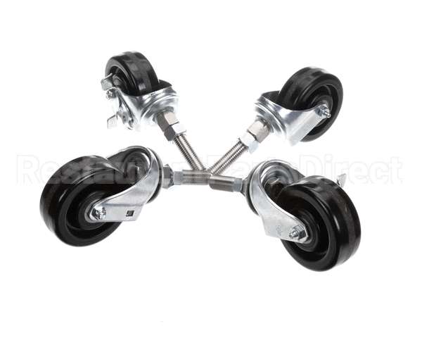 2954.SET4 Hardt Caster Swivel 4 Adj.c/Set Blaz