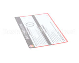 29595 Power Soak Systems Decal - Wendy's Safety Precaut