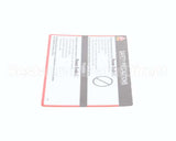 29595 Power Soak Systems Decal - Wendy's Safety Precaut