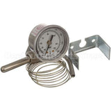299-1005 Compatible American Dish Service Gauge, Temperature - 100-220, Rear Palnut