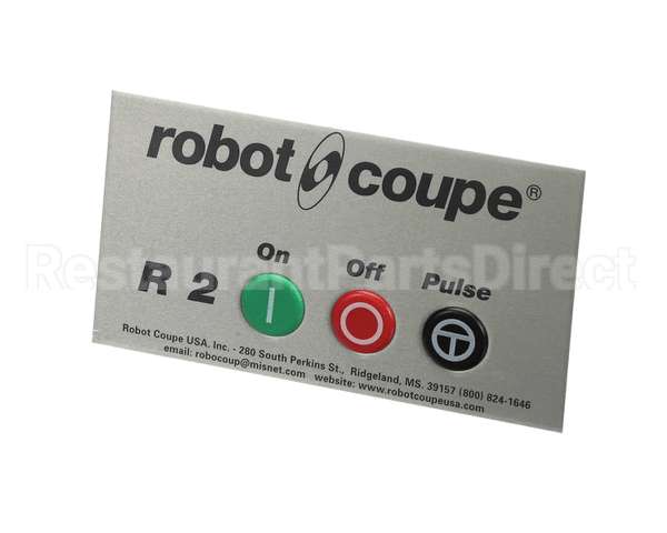 29985 Robot Coupe Switch Panel R2(Nlp) Assembly