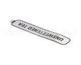 29989.0001 Bunn Decal, Unsweetened Tea