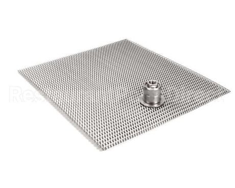 29A065 Ultrafryer Insert, Filter Baffle 17.5 X19.5 Sm Bk