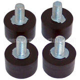 2A40564 Compatible Star Foot Rubber 5/16-18X5/8 M