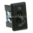 2ELS0037-002 Compatible Star Snap-In Switch 5/8 X 1-1/4 Spst