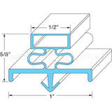 2GAD0691-021 Compatible McCall Door Gasket 25-1/4" X 25-1/2"