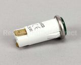 2J-35697 Wells Pilot Lt Green 250V 1/3W