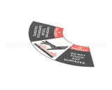 2M-12-WB-0053 Star Label Caution Hot