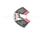 2M-12-WB-0053 Star Label Caution Hot