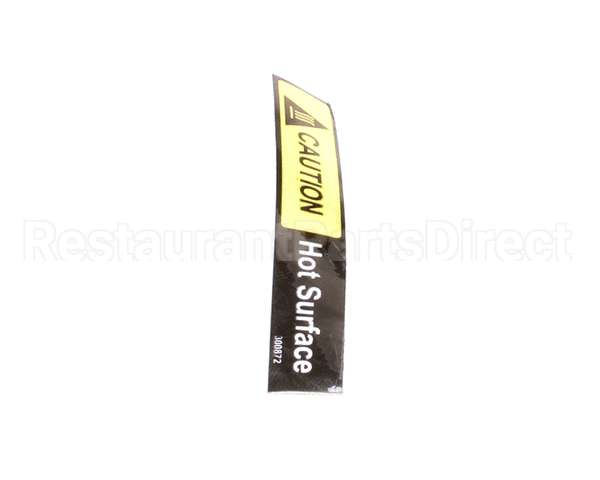 2M-300872 Wells Label Caution Hot Surface
