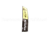2M-300872 Wells Label Caution Hot Surface