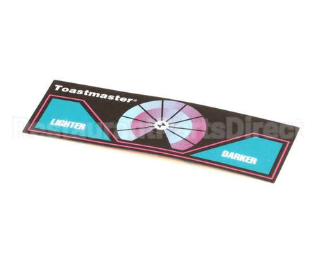 2M-39413 Star Nameplate,Toaster Control 2S