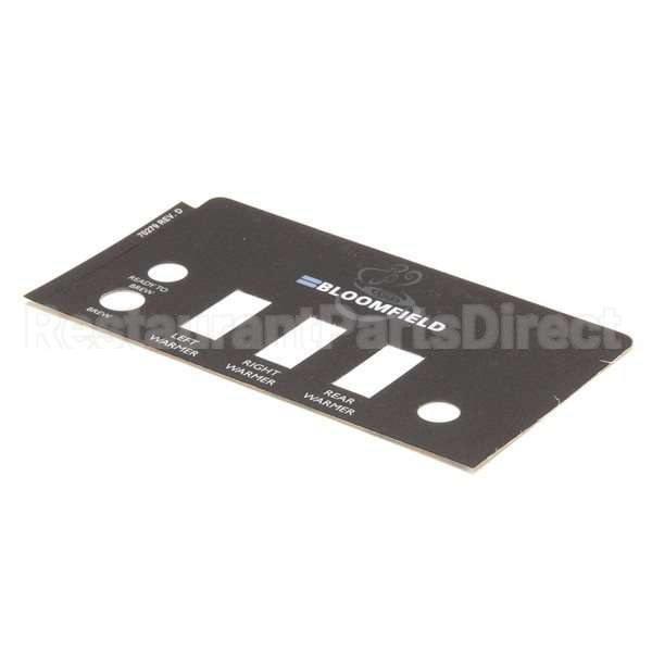 2M-70279 Compatible Star Label, Ctrl Pnl Decal, 8572/73/74