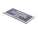 2M-8808902 Bakers Pride Nameplate-Bakers Pride De Ck Ovens