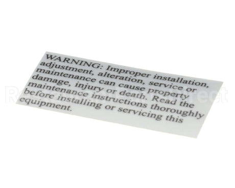 2M-Z1280 Star Label-Warning