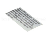 2M-Z1280 Star Label-Warning