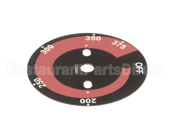 2M-Z15483 Star Label, Knob Elec. Fryer