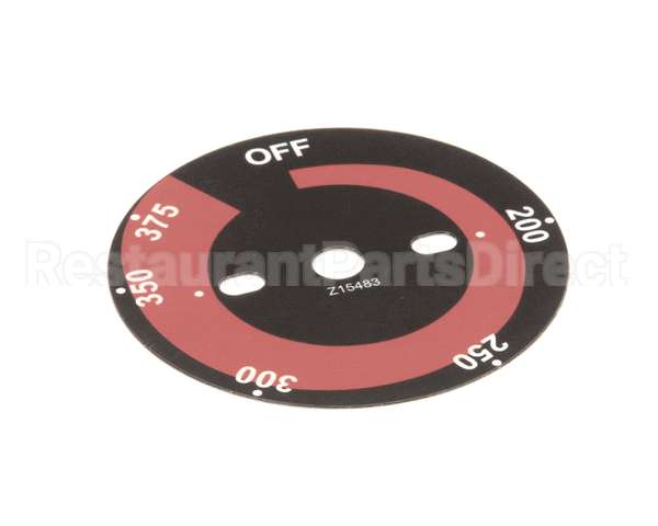 2M-Z15483 Star Label, Knob Elec. Fryer