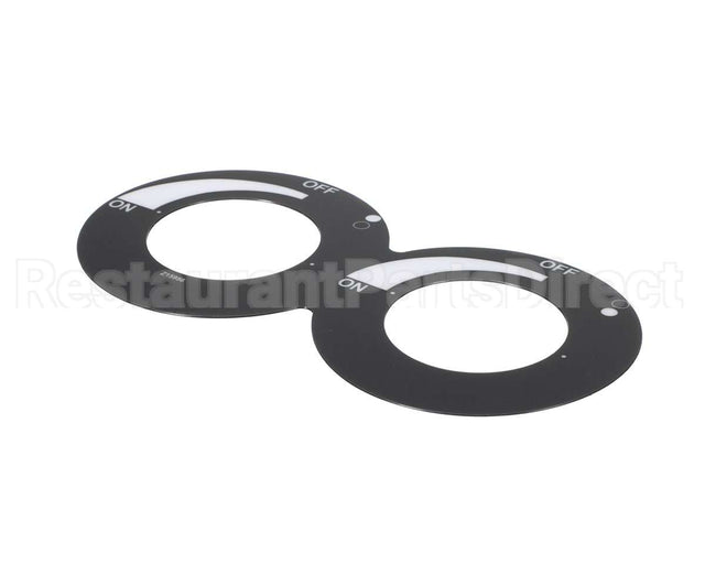 2M-Z15956 Star Label, Dial Dual Hotplate