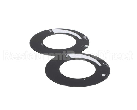 2M-Z15956 Star Label, Dial Dual Hotplate