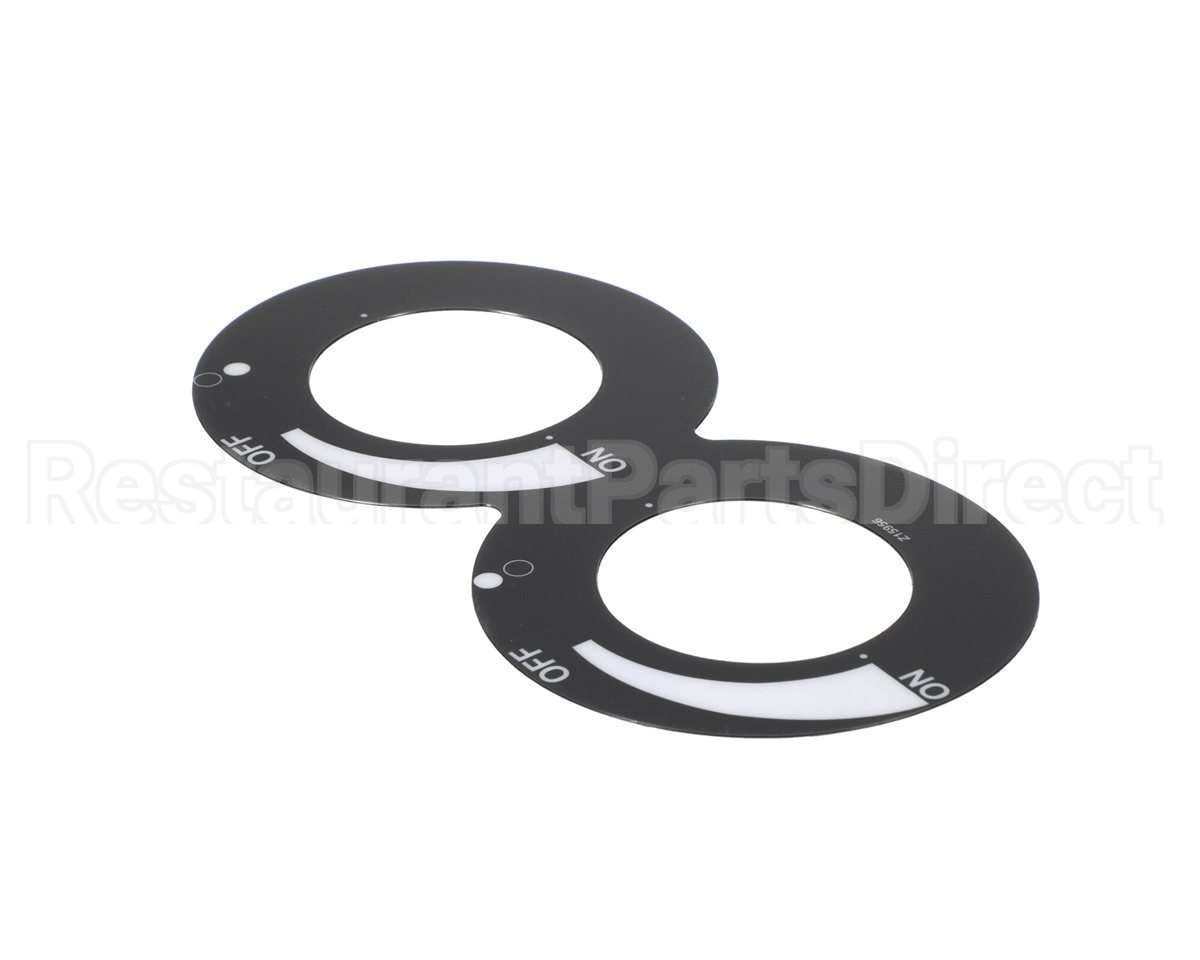 2M-Z15956 Star Label, Dial Dual Hotplate