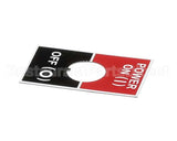 2M-Z18461 Star Label, Power, On And Off