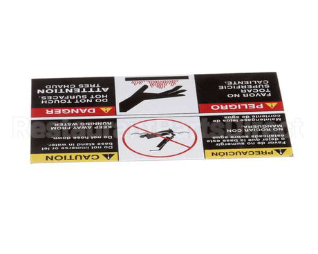 2M-Z2620 Star Label Caution,Bi-Lingual