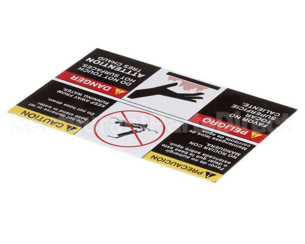 2M-Z2620 Star Label Caution,Bi-Lingual