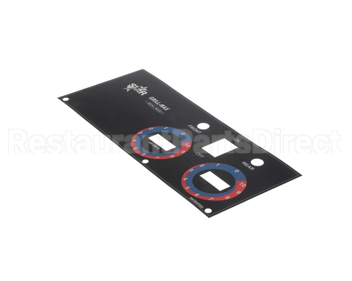 2M-Z9616 Star Cntrlpnl Lbl 50/75Cbd/Hd