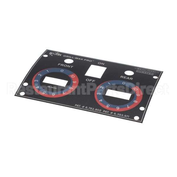 2MZ8330 Compatible Stero Label-Cntrl Pnl 30Scbb