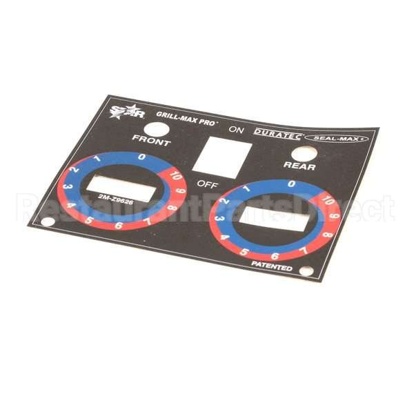 2MZ9626 Compatible Star Cntrlpnl Lbl 30/45Scbd/H D