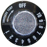 2R-09-07-0006 Compatible Star Dial 2-1/4 D, Off-10-1