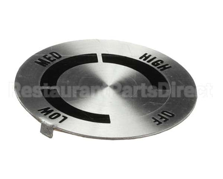 2R-70702-07 Lang Dial Plt 3-Heat Switch