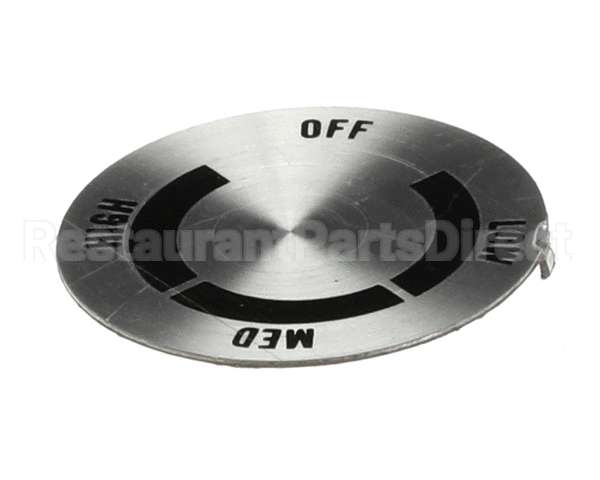 2R-70702-07 Lang Dial Plt 3-Heat Switch