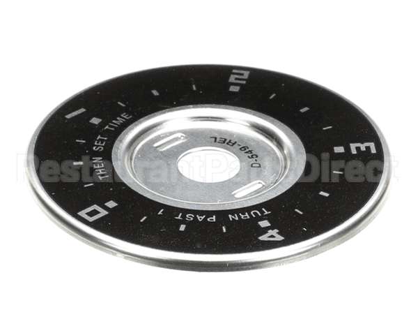 2R-70702-37 Lang Dial Plate, 5 Hour Timer