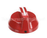 2R-W498-2 Star Knob-Red Metal-Insert.188