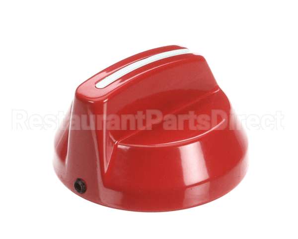 2R-W498-2 Star Knob-Red Metal-Insert.188