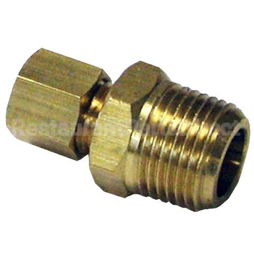 3-684C Compatible Southbend Fitting, 1/4"Cc X 3/8"Mpt, Brass