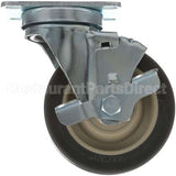30-0034 Compatible Electrolux Dito Dean Plate Mnt Castr W/Brk 4 W 2-3/8 X 3-5/8