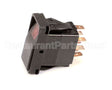 300278-CLE Cleveland Swtch;Rocker;Dpdt;On/Off Red L