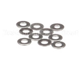 306P162 Antunes Washer Flat, #6 3/8 Od X