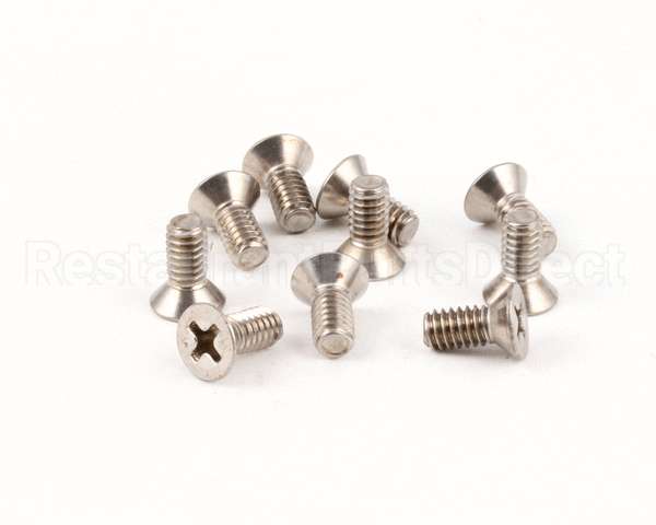 308P181 Antunes Screw, Flthd #8-32 X 3/8
