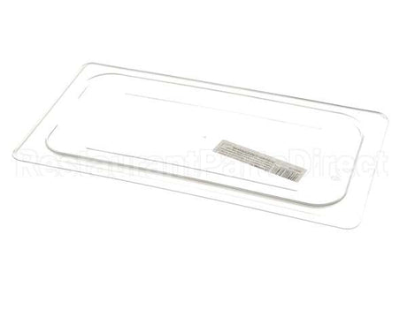 30CWC-135 Cambro Lid, Flat 1/3 Food Pan, Clear