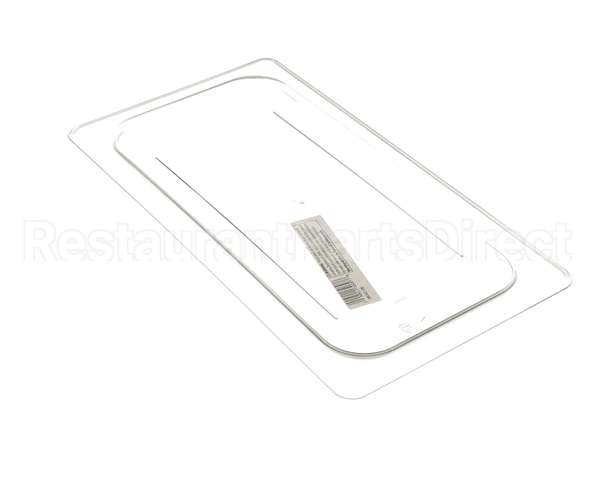 30CWC-135 Cambro Lid, Flat 1/3 Food Pan, Clear