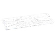 30CWD-135 Cambro Shelf, Drain Food Pan 1/3 Size
