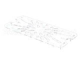 30CWD-135 Cambro Shelf, Drain Food Pan 1/3 Size