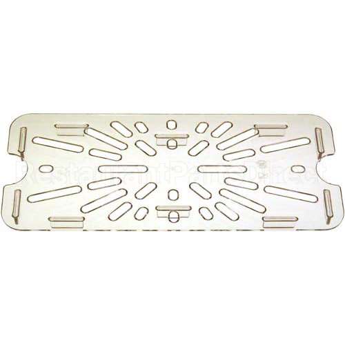 30CWD Compatible Cambro Drain Tray 1/3 Size-135 Clear