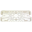 30CWD Compatible Cambro Drain Tray 1/3 Size-135 Clear